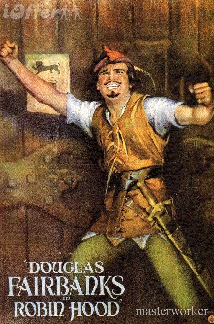 Fairbanks como Robin Hood, 1922 Director: Allan Dwan